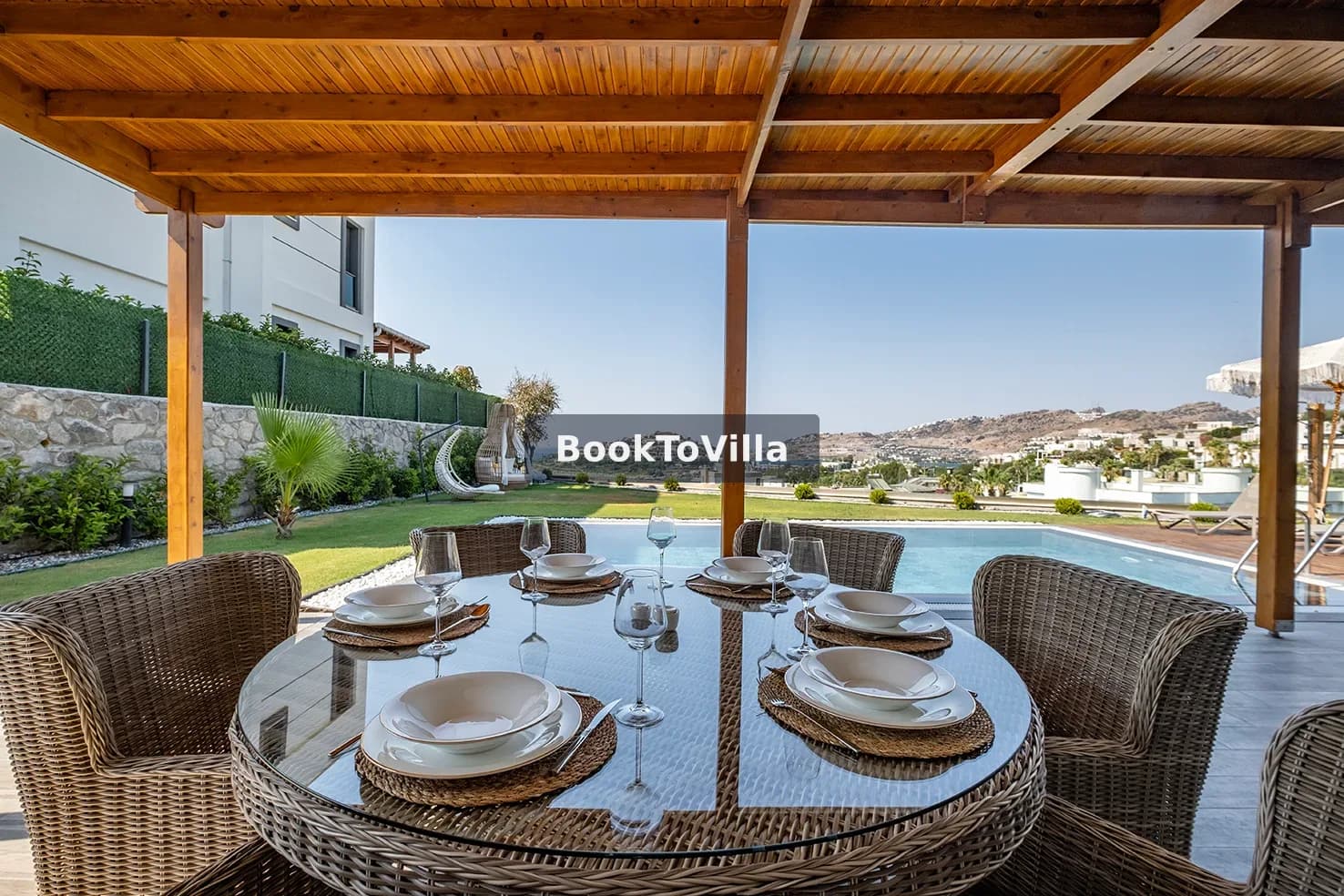 Bodrum Yalıkavak Villa Mermaid B deniz manzaralı özel havuzlu lüks villa galeri gorseli 3