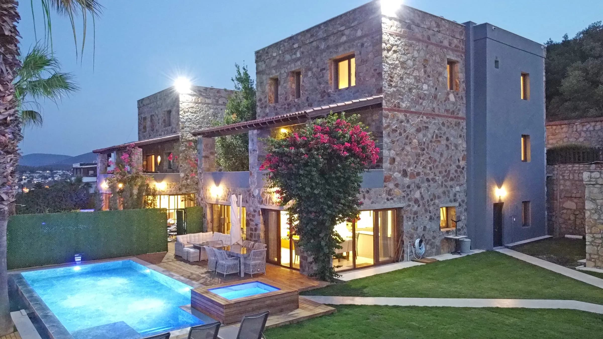 Bodrum Torba Villa Torba Bay 1A deniz manzaralı villa