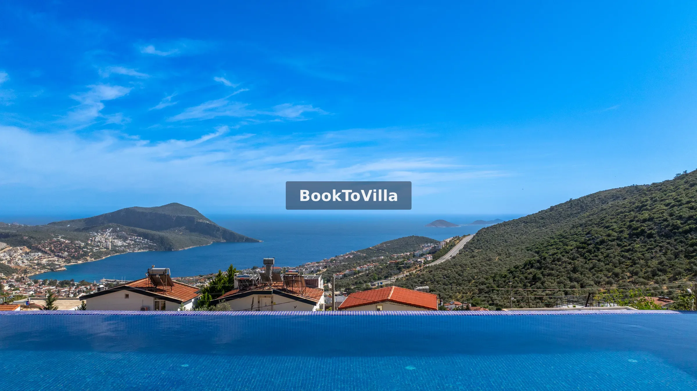 Kalkan Akbel Elit 3 deniz manzaralı özel havuzlu lüks villa