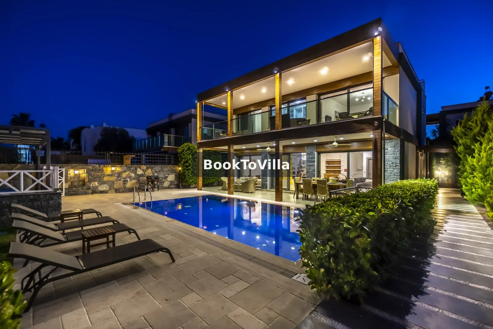 Bodrum Gümbet Villa Aria özel havuzlu villa
