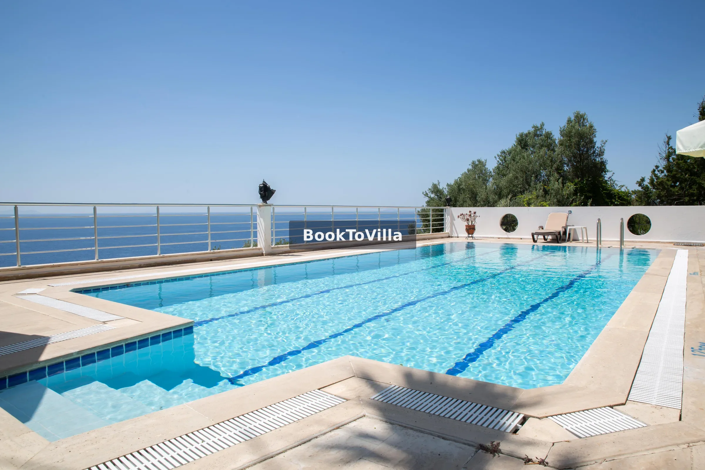Bodrum Gümüşlük Villa Berfin deniz manzaralı özel havuzlu villa