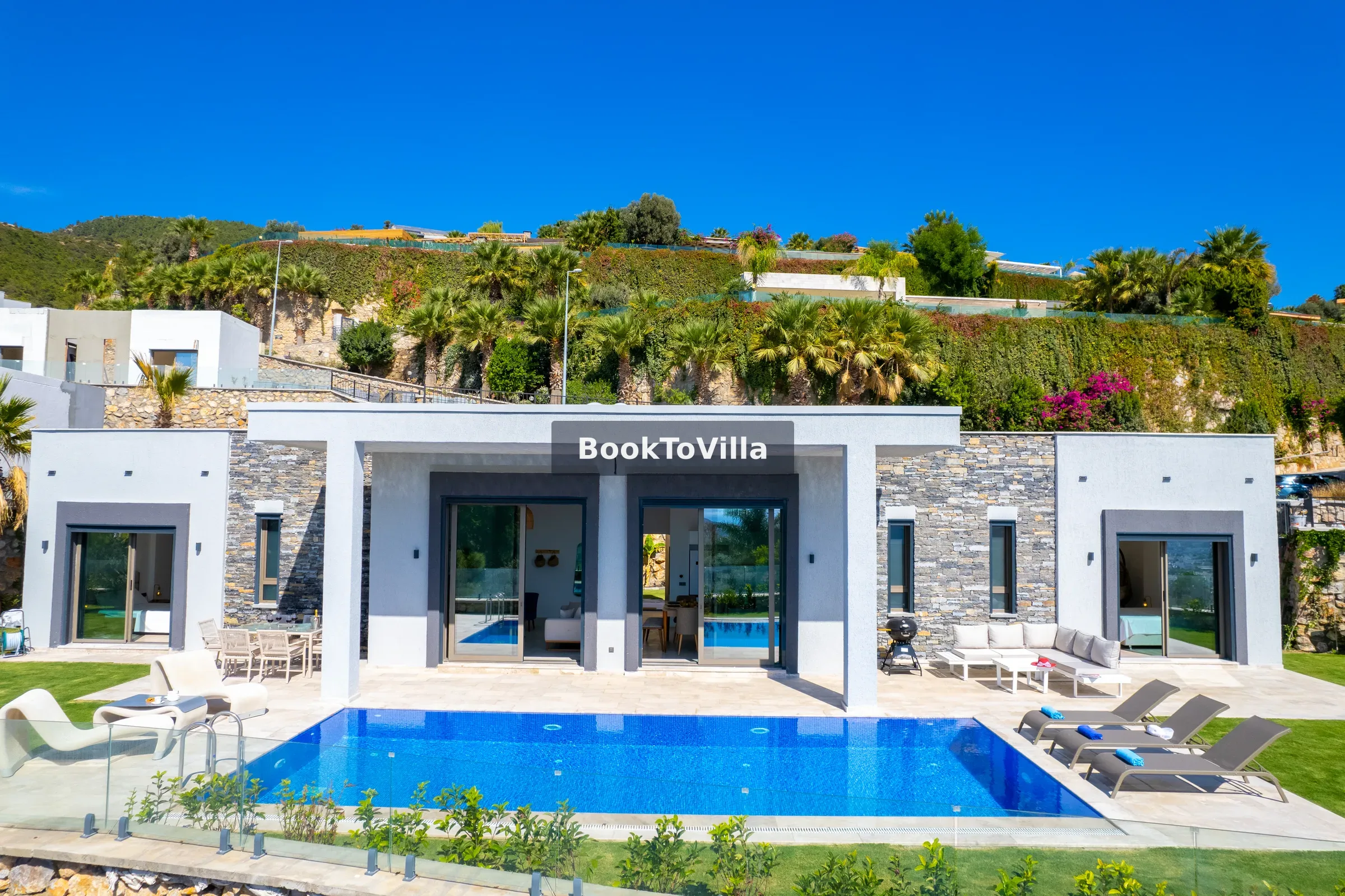 Bodrum Konacık Villa Bolero deniz manzaralı özel havuzlu villa
