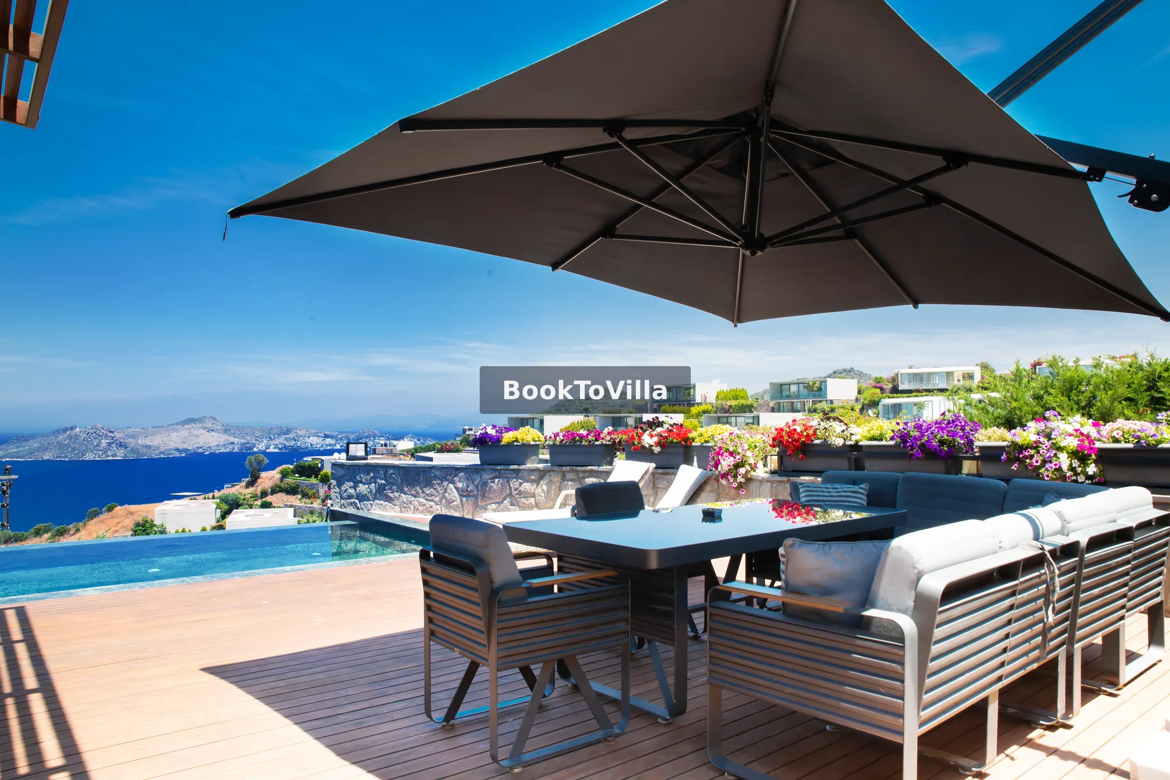 Bodrum Yalıkavak Villa Calista deniz manzaralı sonsuzluk havuzlu villa