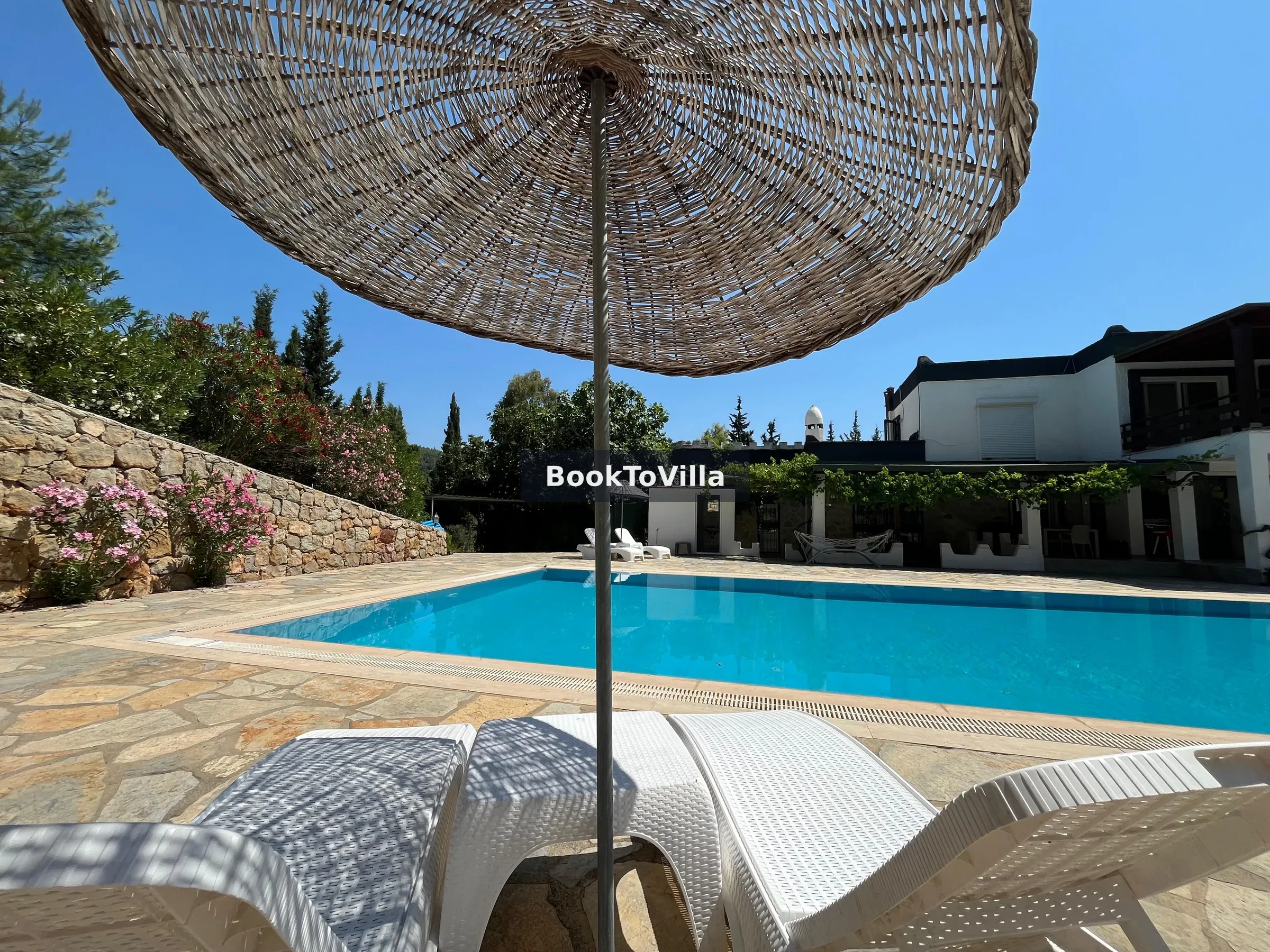 Bodrum Güvercinlik Villa Derin tam korunaklı özel havuzlu villa