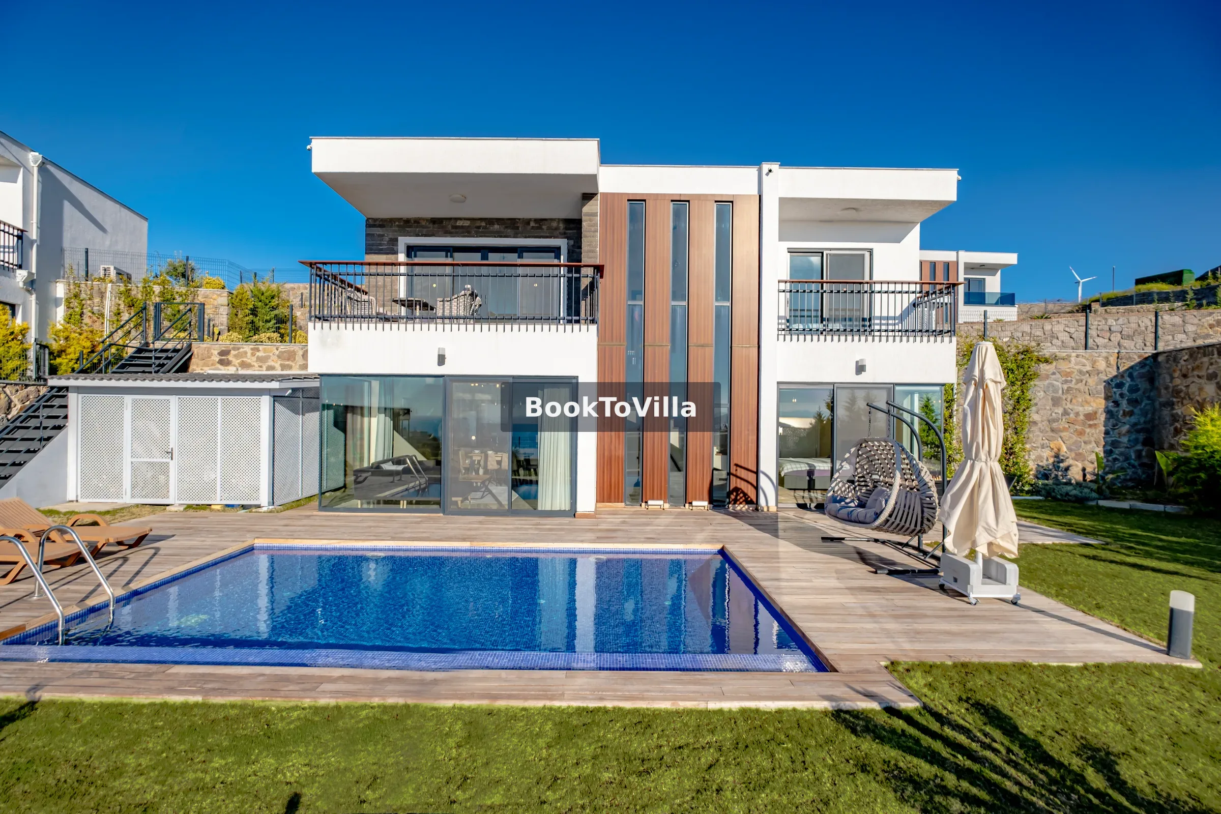 Bodrum Yalıkavak Villa Farilya Superior deniz manzaralı villa