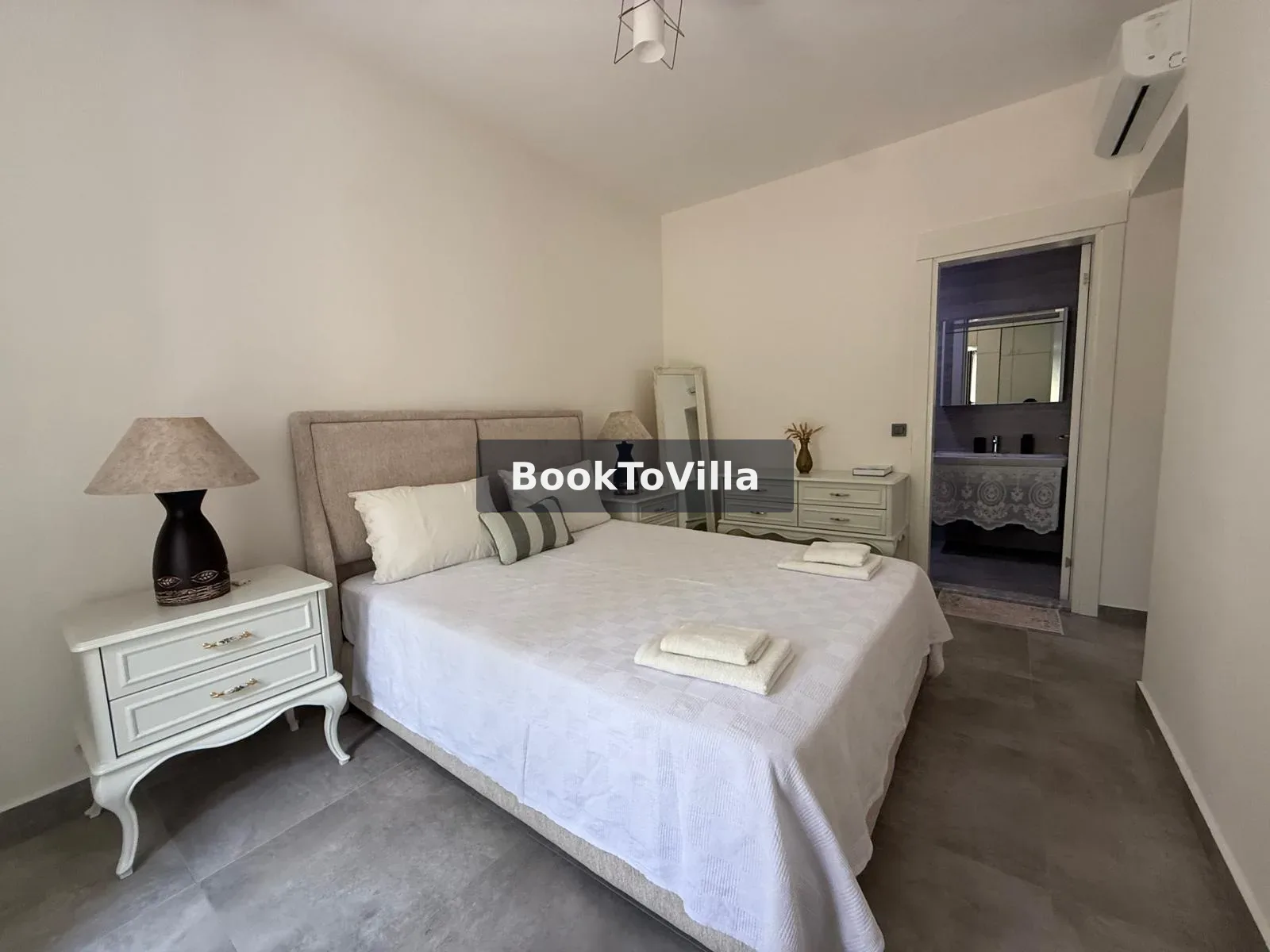 Bodrum Yalıkavak Villa Gökçe özel havuzlu şık villa görünümü