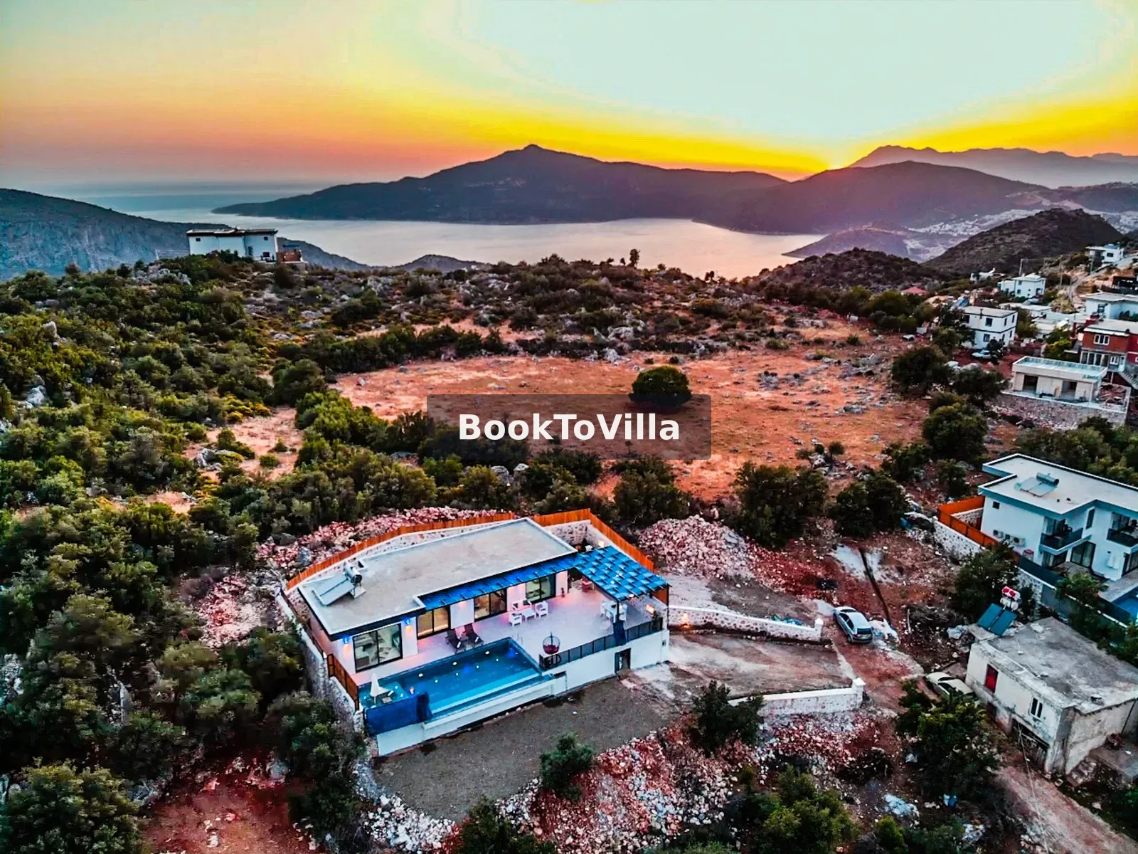 Kalkan Ordu Villa Gülfidan özel havuzlu muhafazakar villa