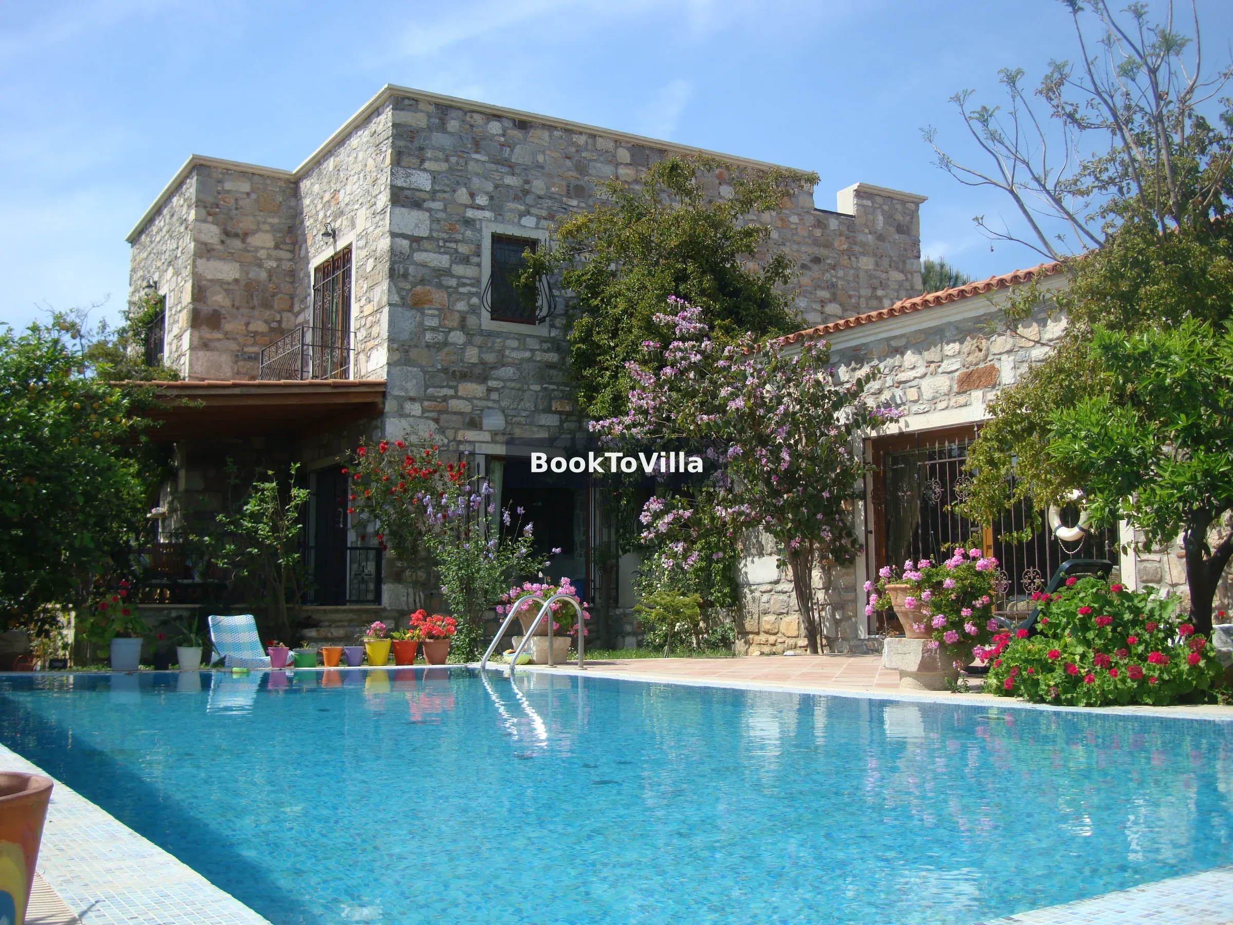 Bodrum Bitez Villa Mandarin özel havuzlu villa