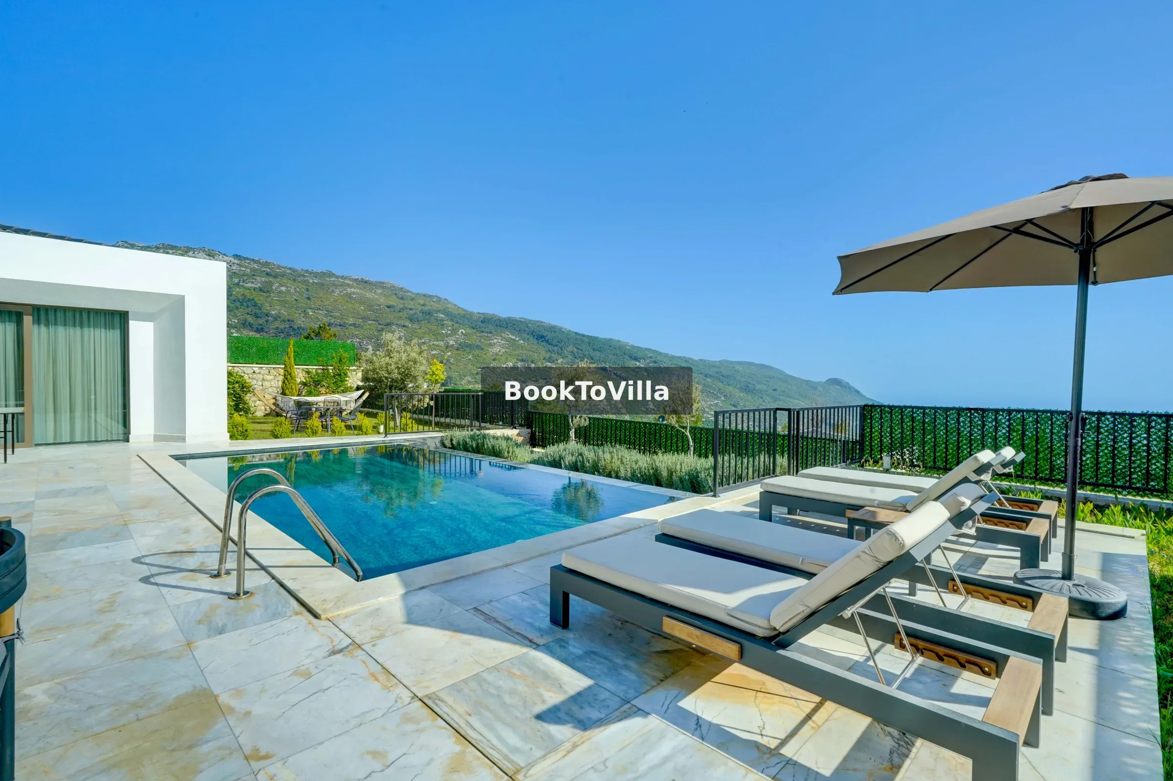 Kalkan İslamlar Villa Mars özel havuzlu lüks villa