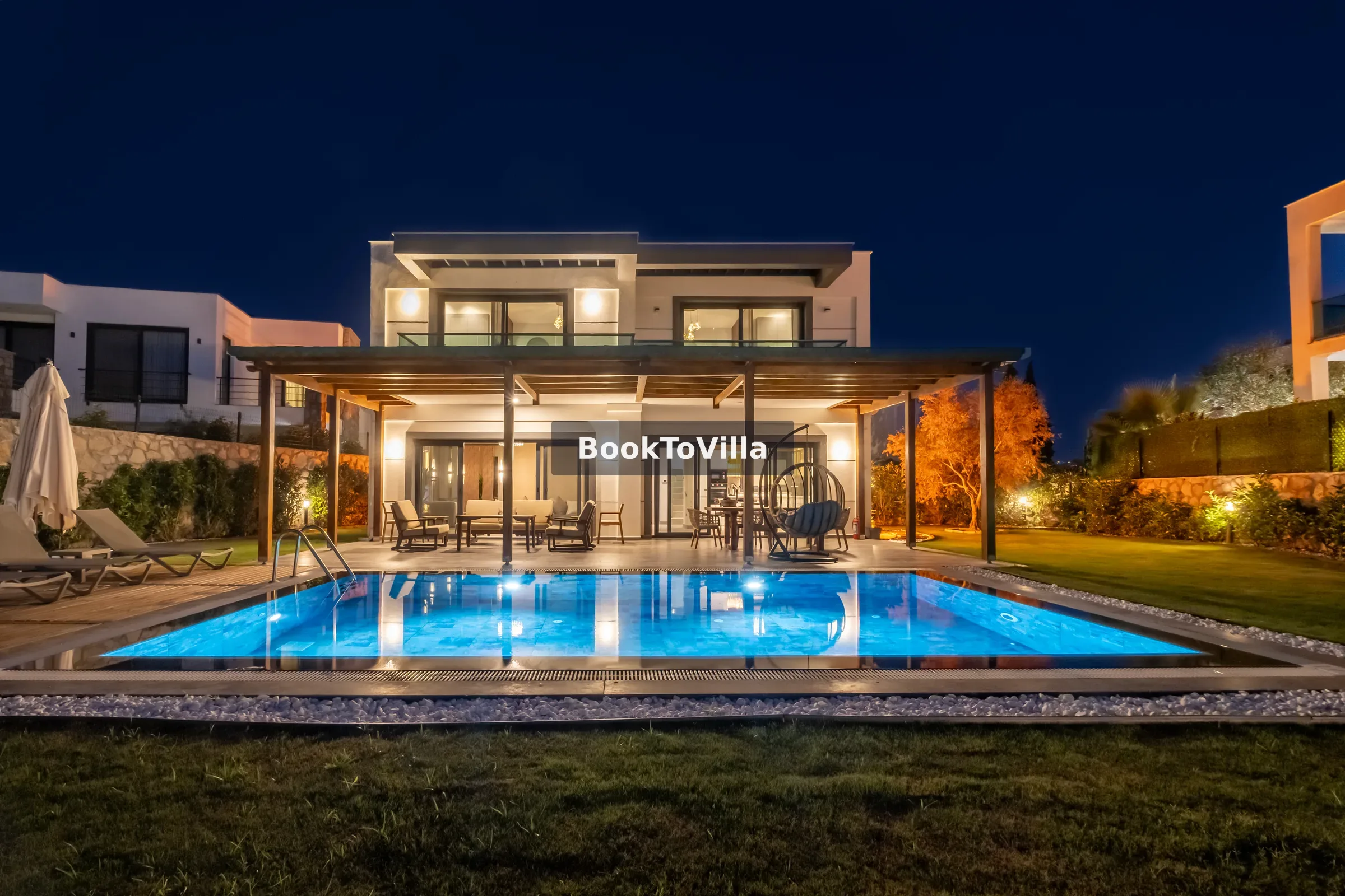 Bodrum Yalıkavak Villa Mermaid A deniz manzaralı özel havuzlu lüks villa