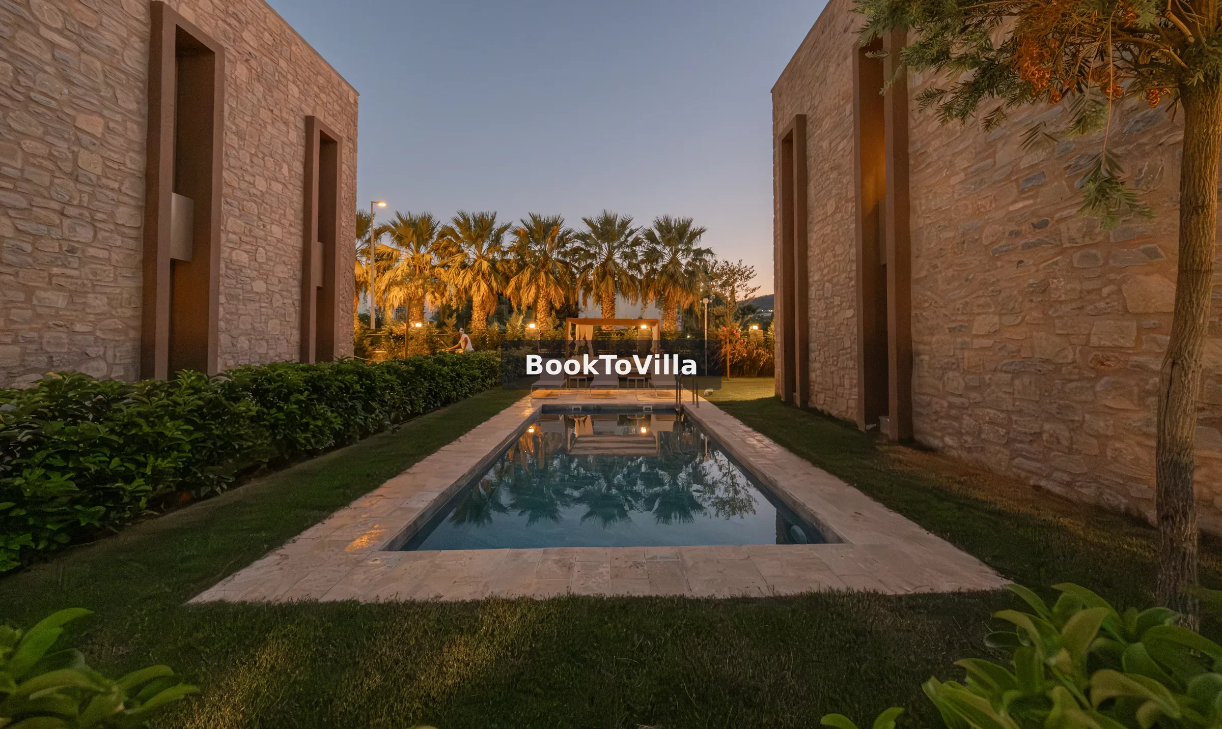 Bodrum Ortakent Villa Mimosa özel havuzlu lüks villa