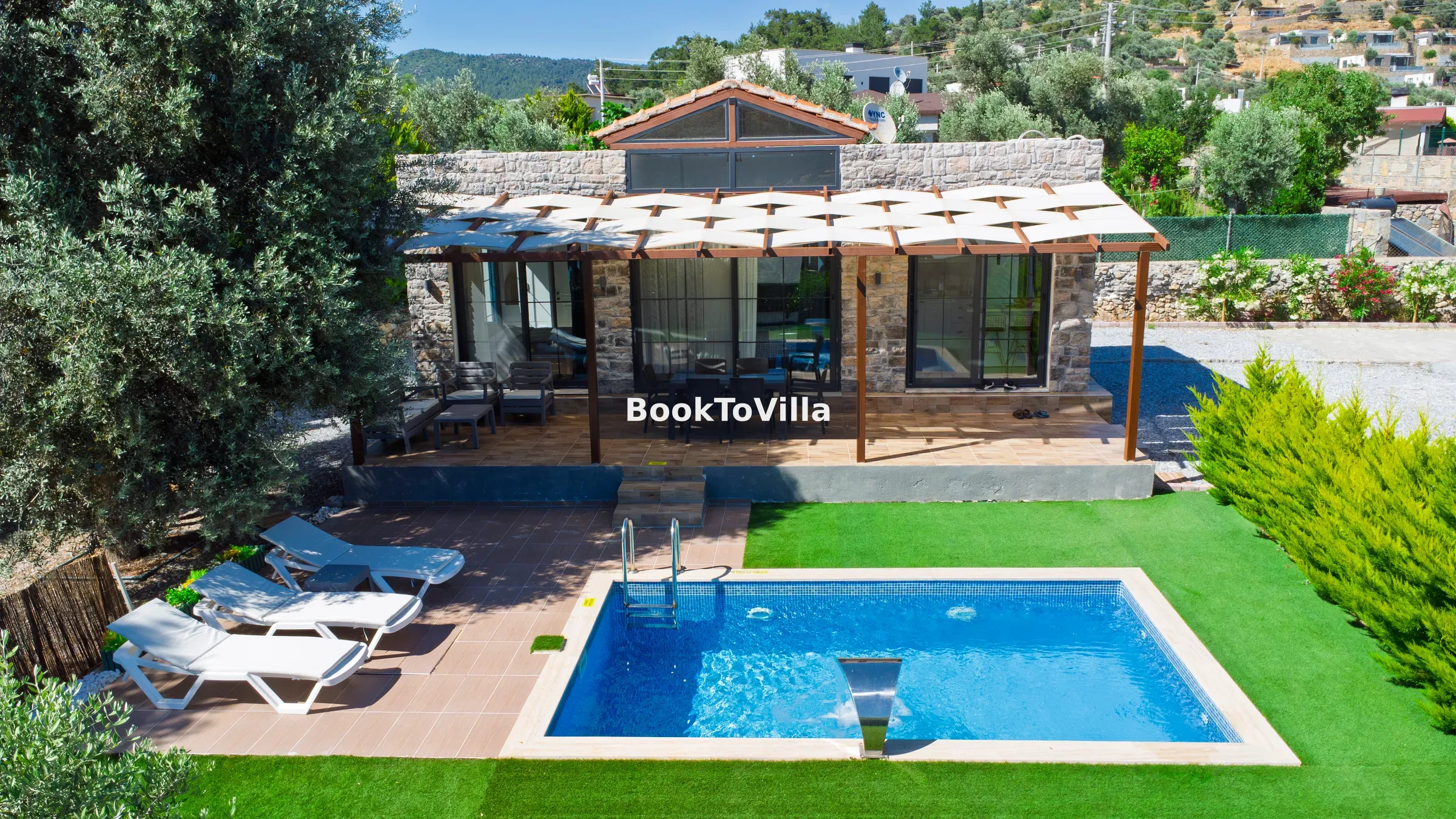 Bodrum Çiftlik Villa Olive özel havuzlu villa