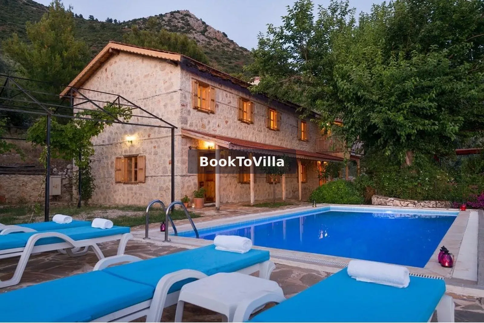 Kalkan Üzümlü Villa Özgür özel havuzlu villa