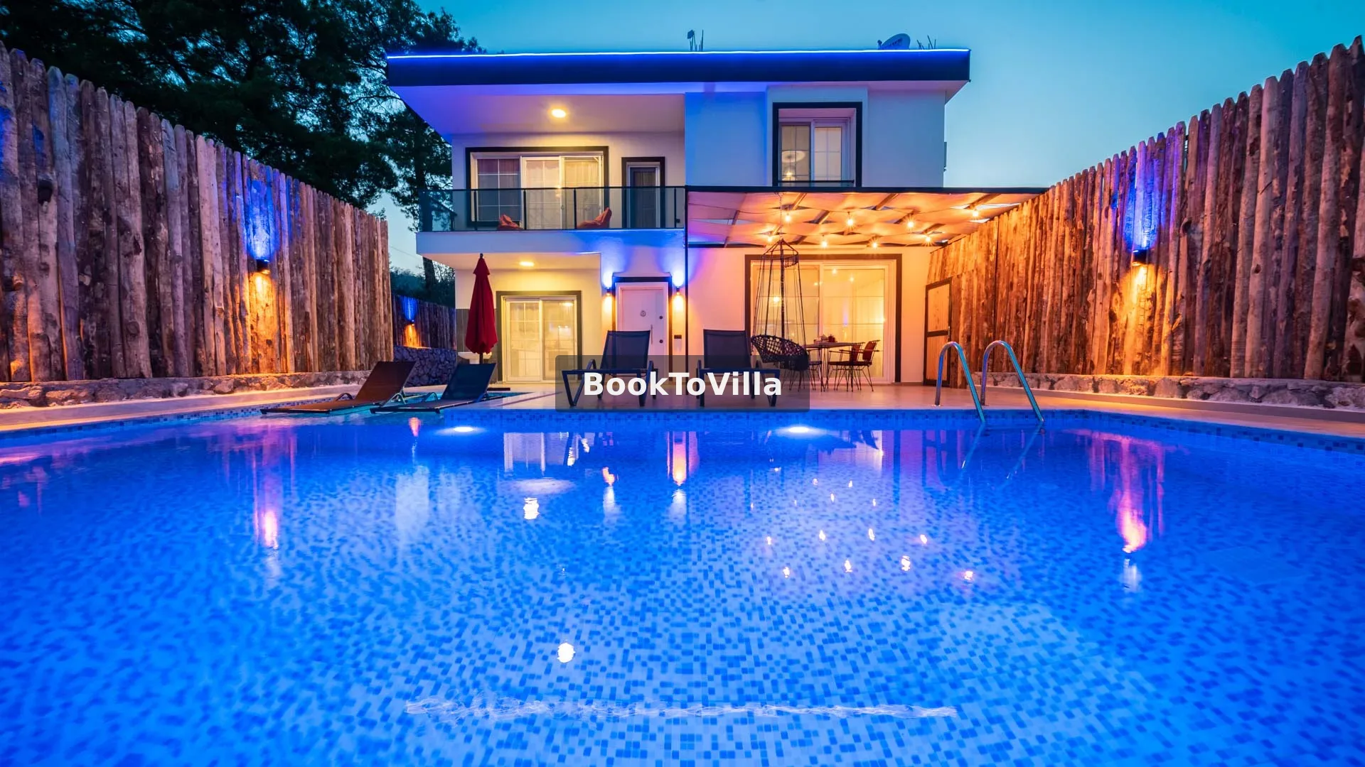 Fethiye Kumluova Villa Pine Garden korunaklı özel havuzlu villa