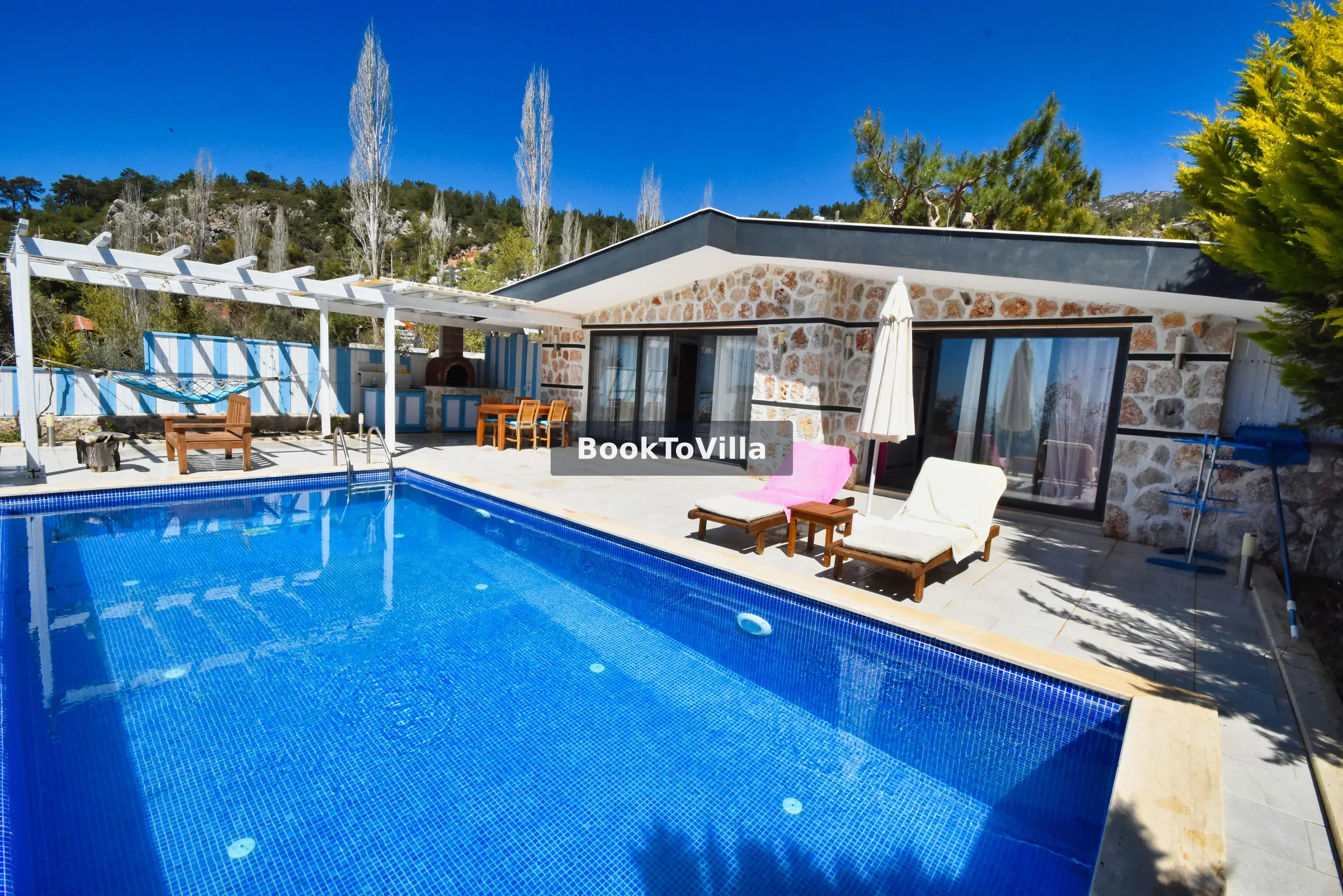 Kalkan İslamlar Villa Romanson özel havuzlu balayı villası