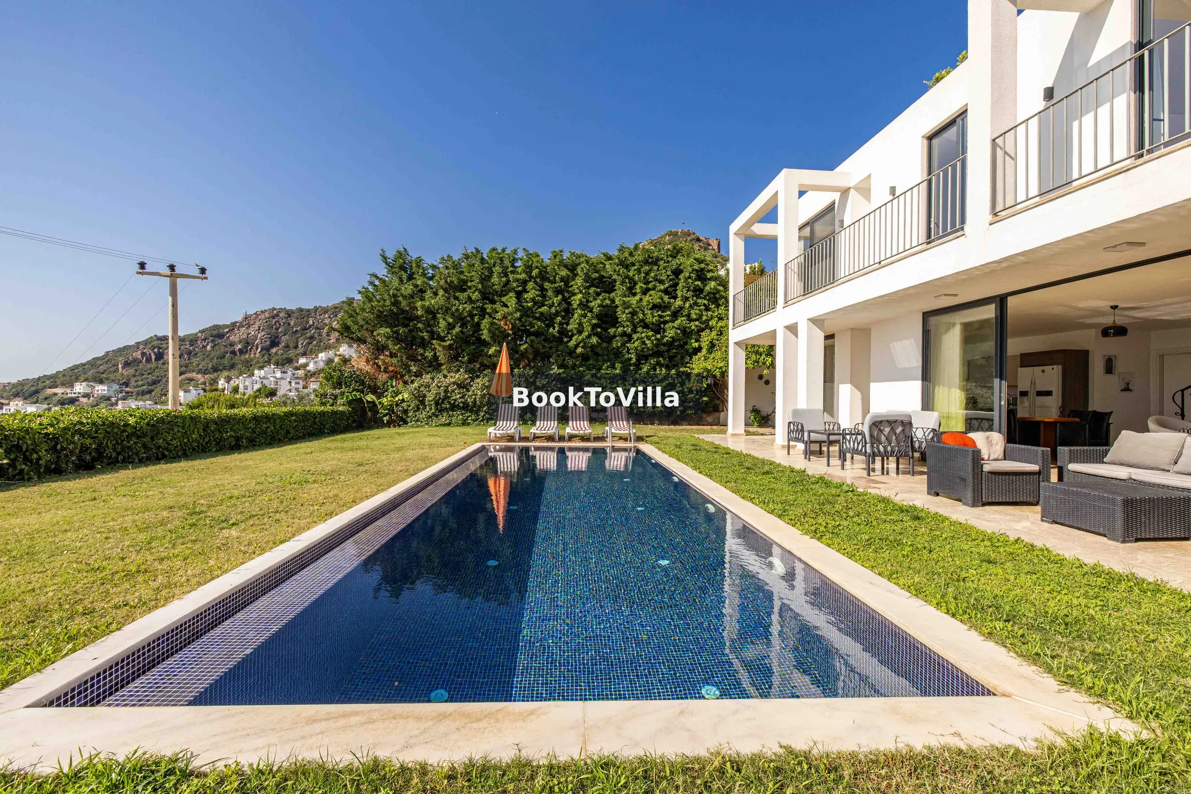 Bodrum Yalıkavak Villa Solis H özel havuzlu lüks villa
