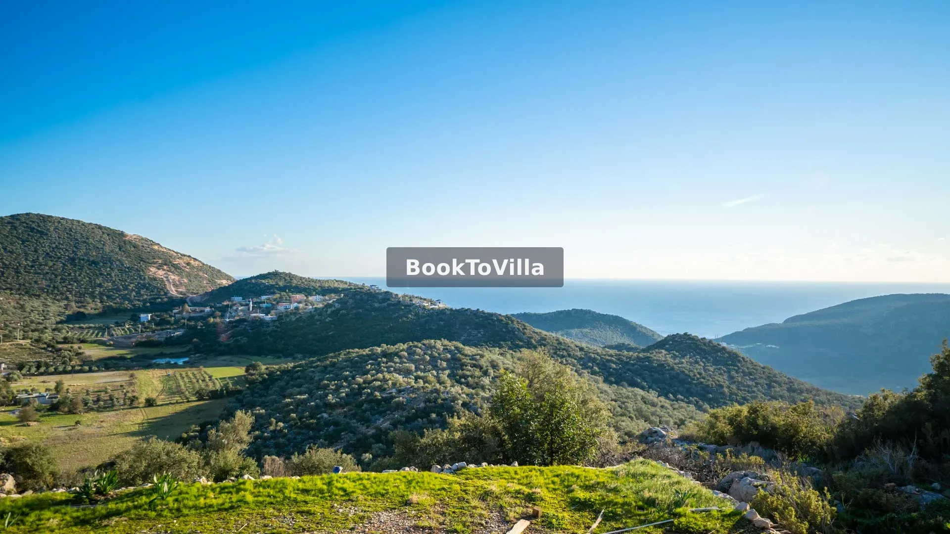 Kalkan Bezirgan Villa Spring 2 özel havuzlu balayı villası