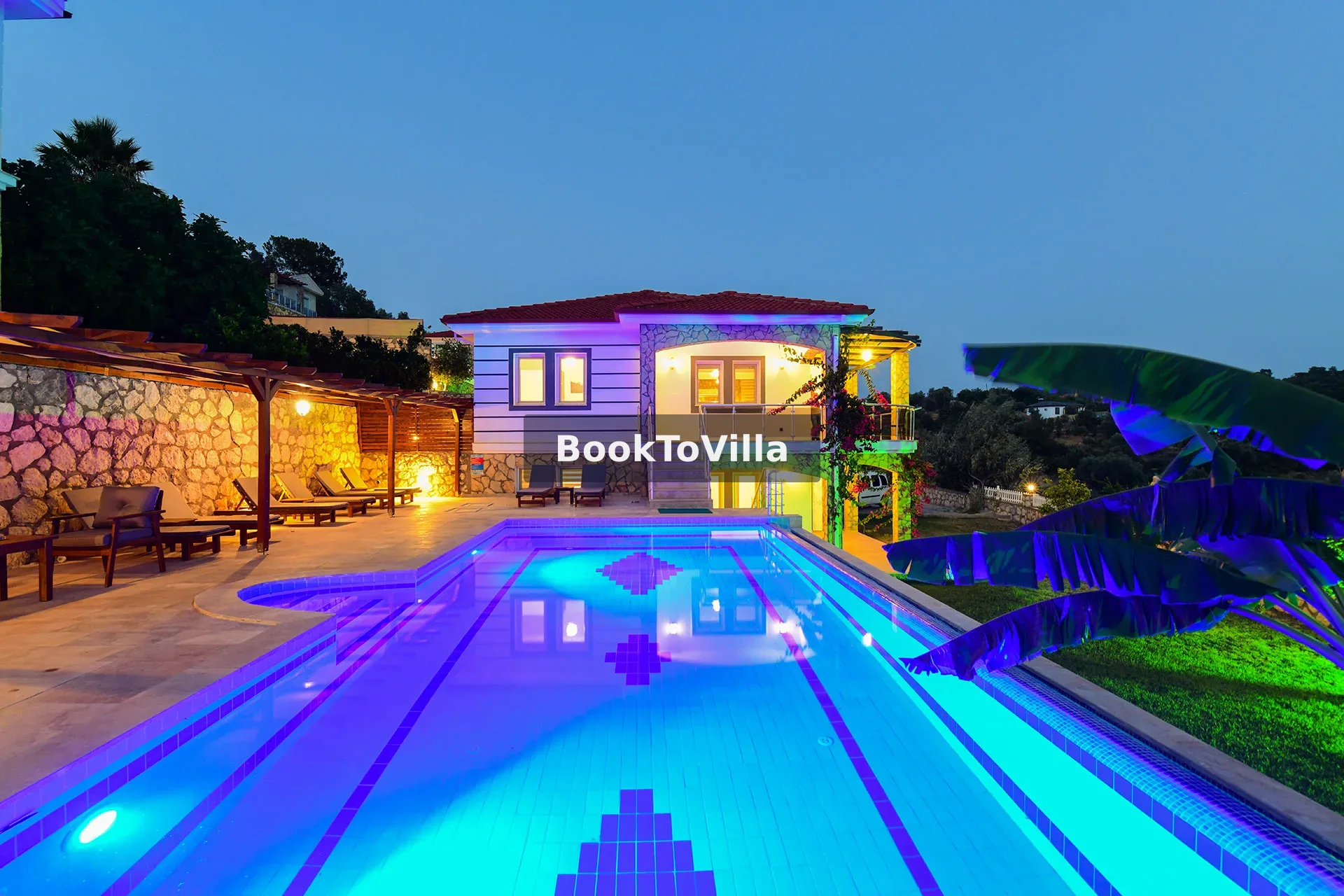 Fethiye Karadere Villa Sunshine Patara manzaralı özel havuzlu villa