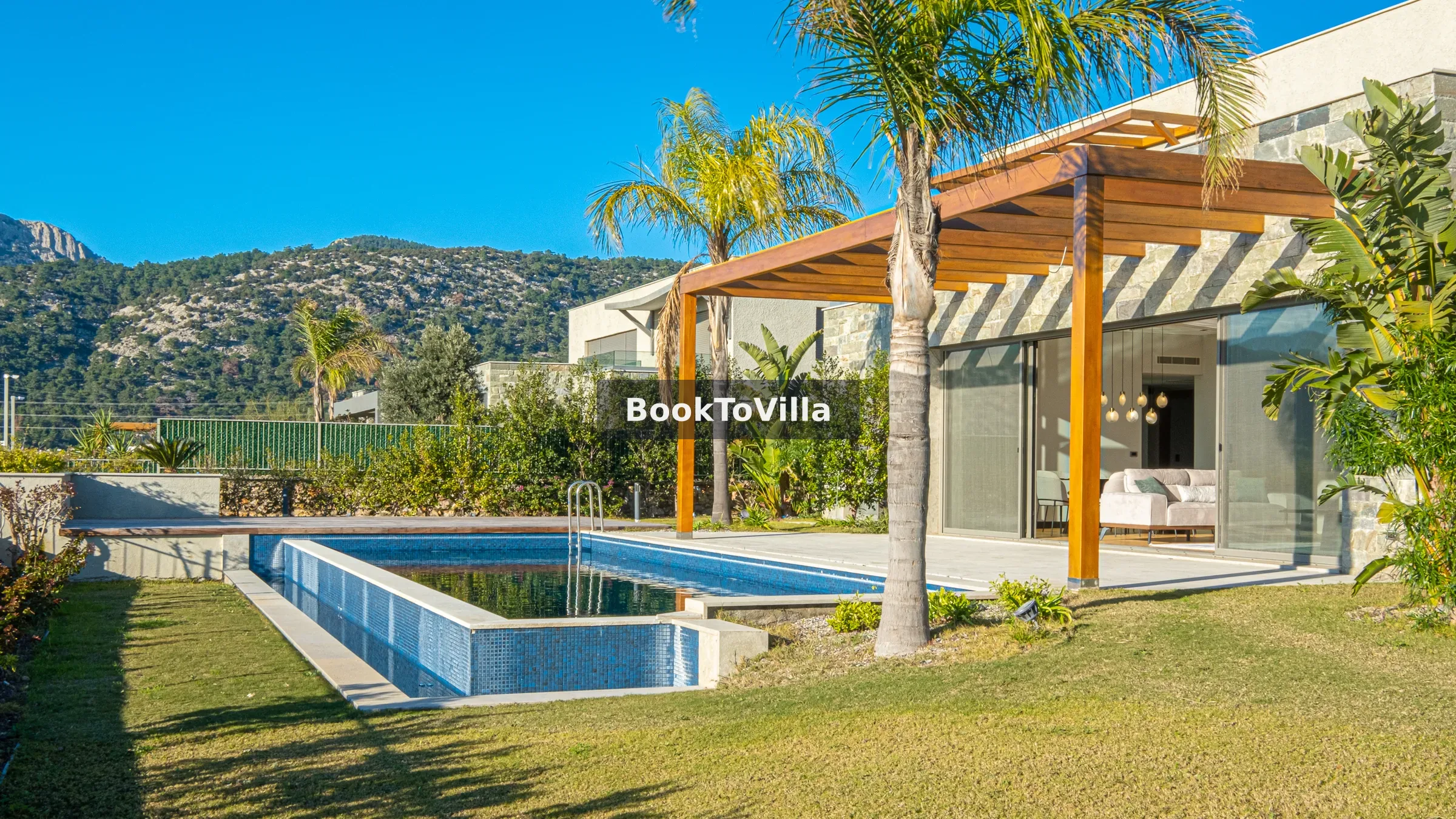 Bodrum Konacık Villa Tetra deniz manzaralı özel havuzlu villa